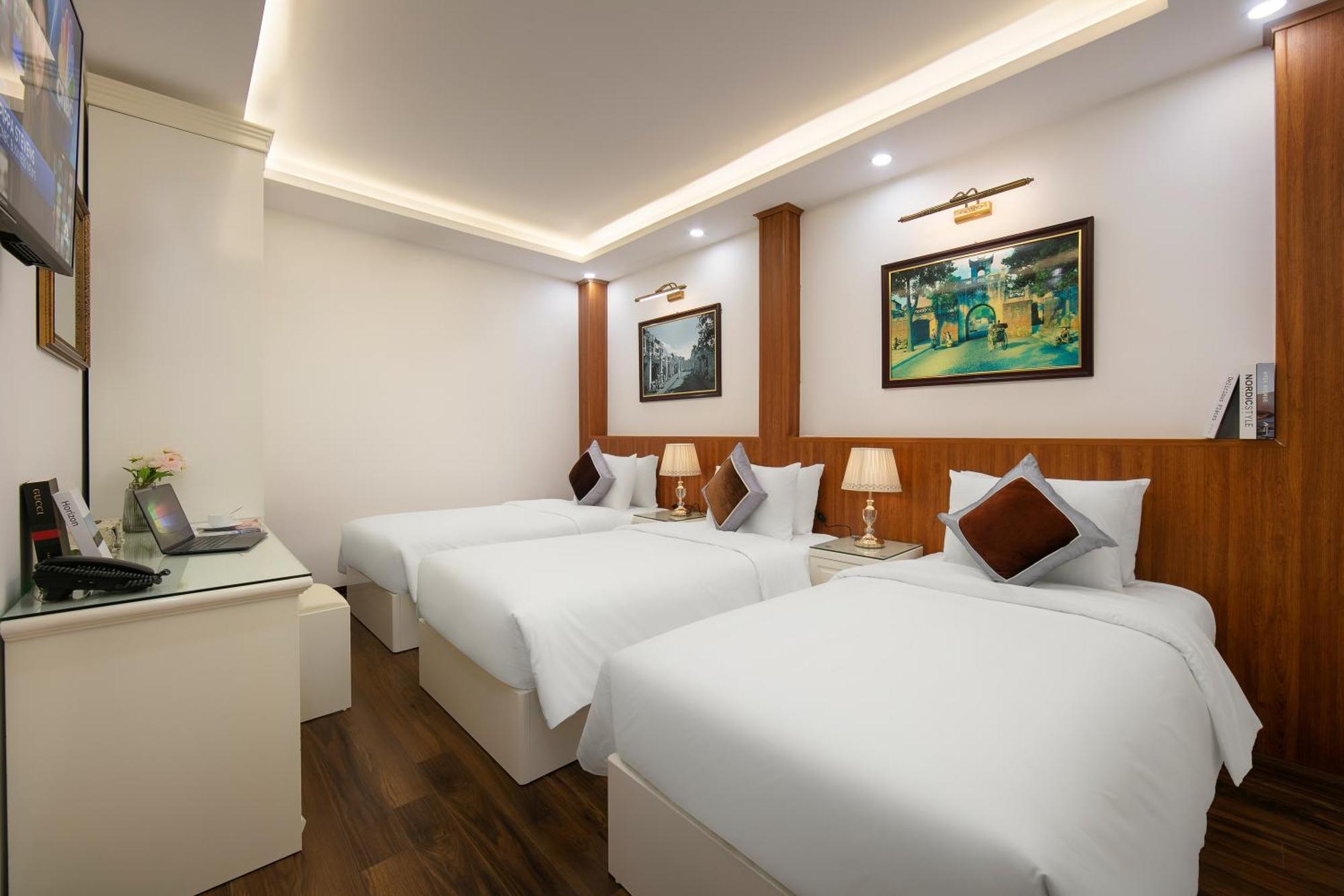 Trangtrang Luxury Hotel Hanoi Buitenkant foto