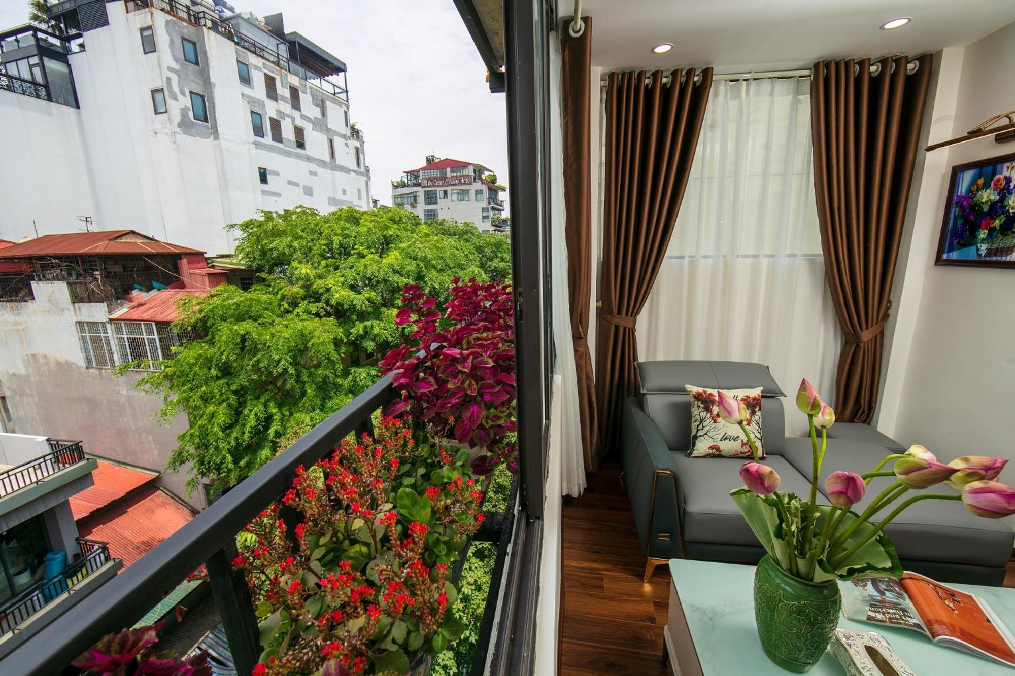 Trangtrang Luxury Hotel Hanoi Buitenkant foto