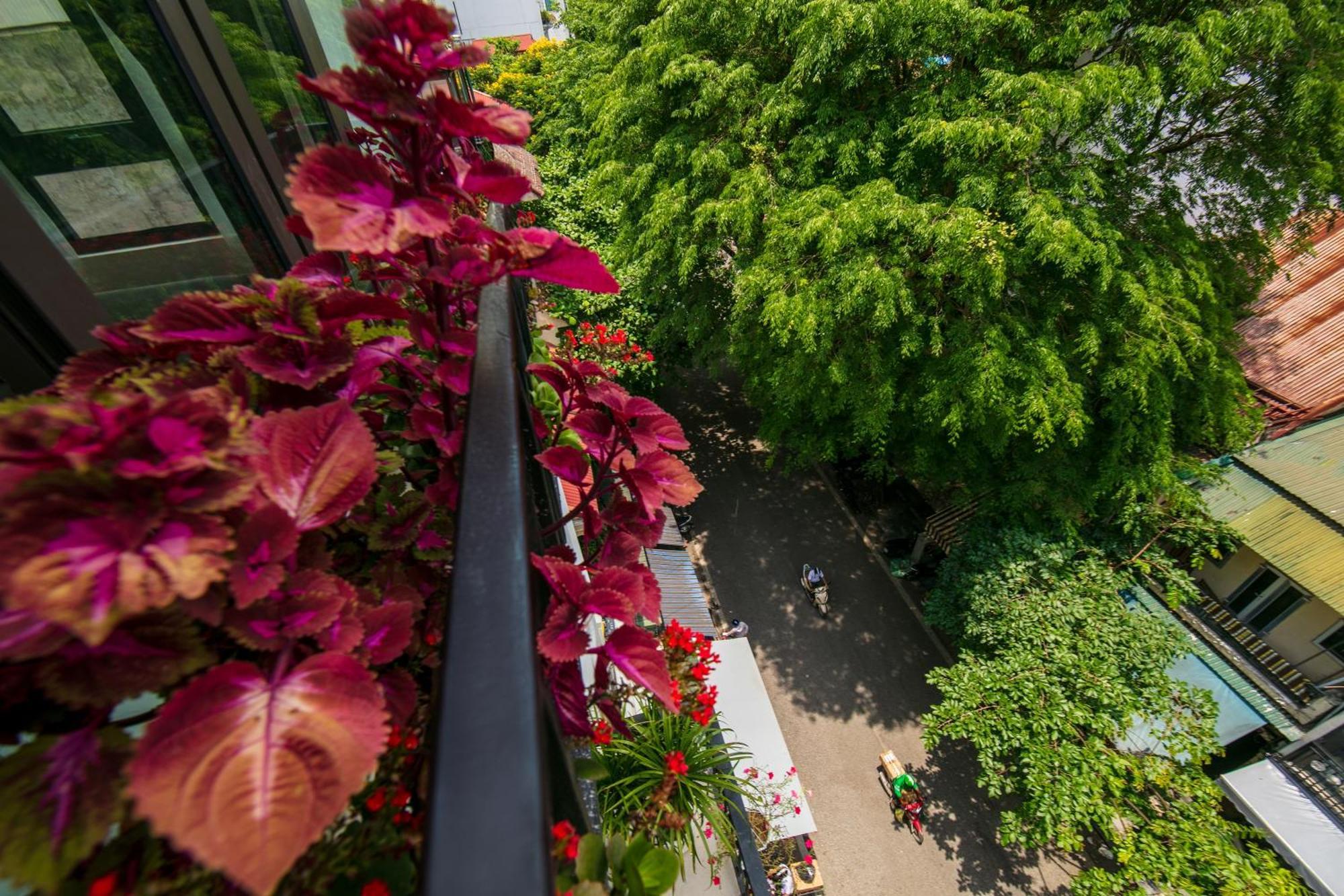 Trangtrang Luxury Hotel Hanoi Buitenkant foto