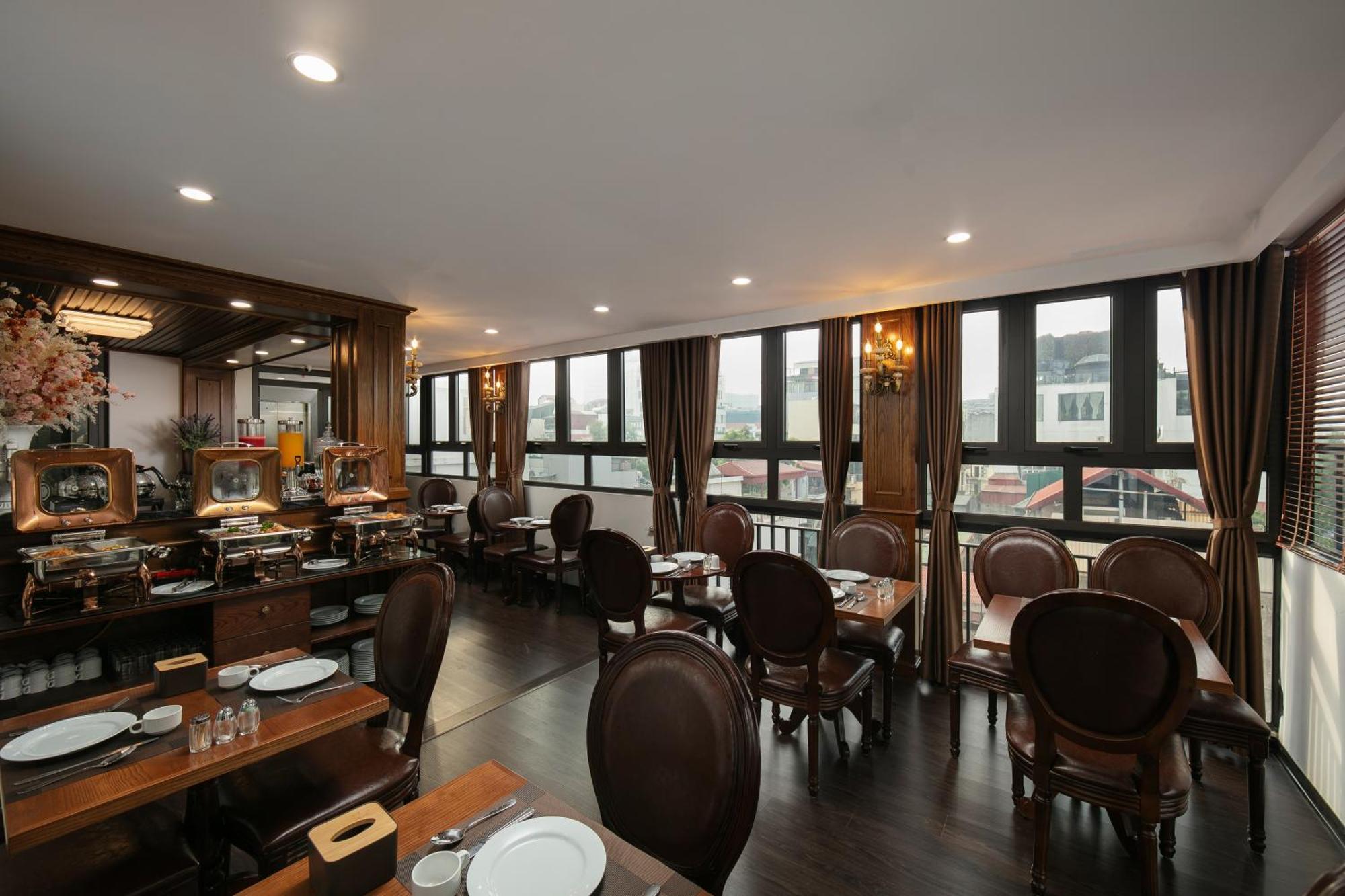 Trangtrang Luxury Hotel Hanoi Buitenkant foto