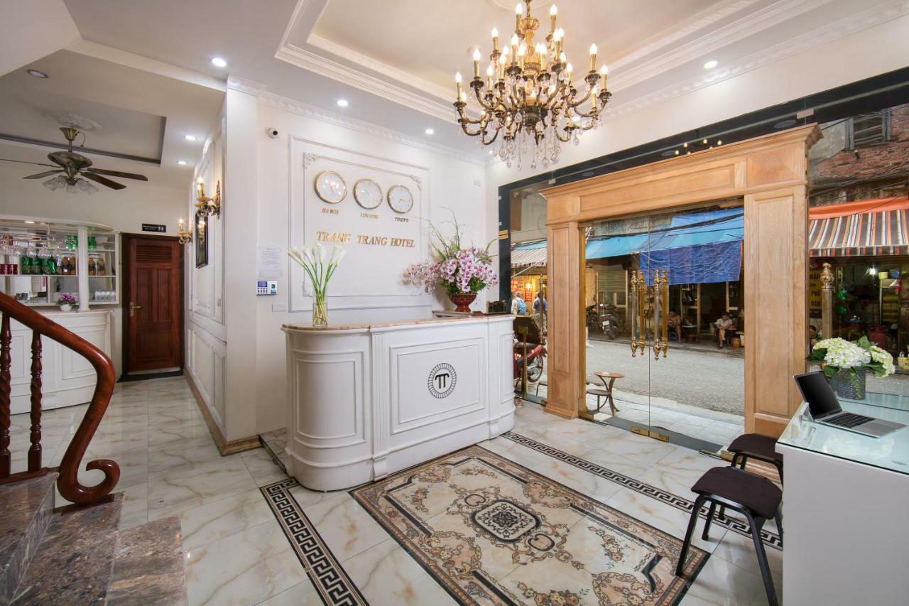 Trangtrang Luxury Hotel Hanoi Buitenkant foto