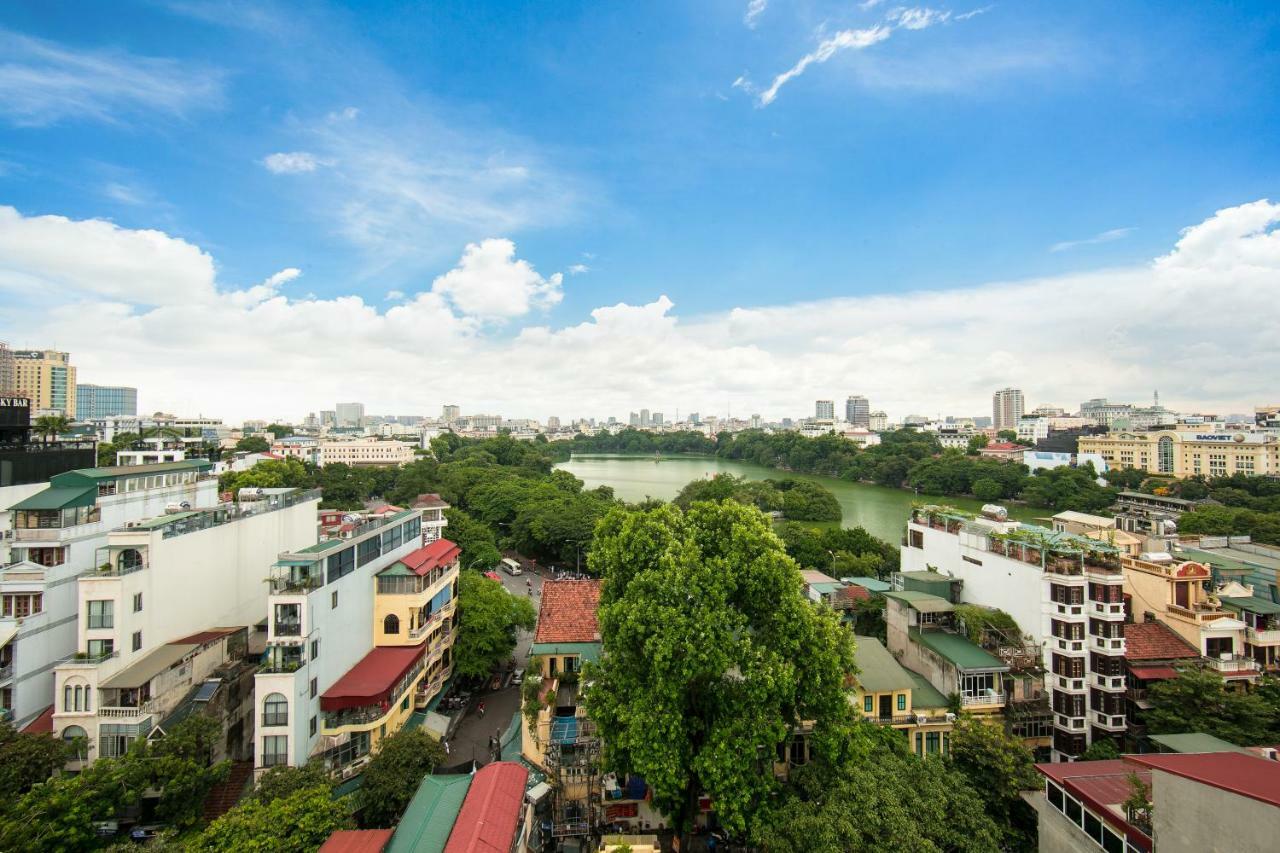 Trangtrang Luxury Hotel Hanoi Buitenkant foto