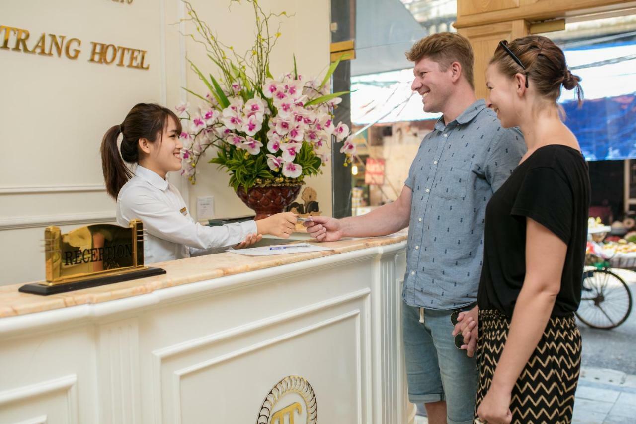 Trangtrang Luxury Hotel Hanoi Buitenkant foto