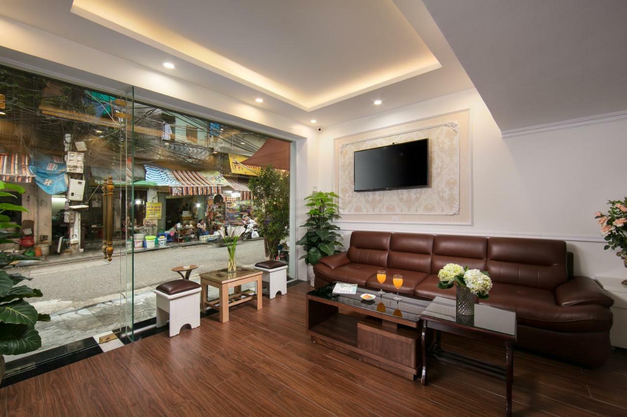 Trangtrang Luxury Hotel Hanoi Buitenkant foto