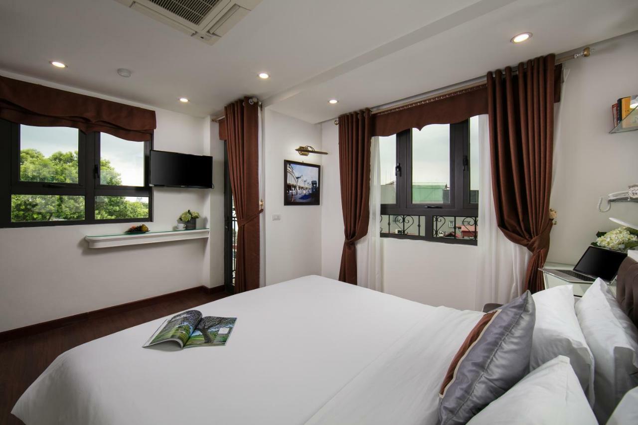 Trangtrang Luxury Hotel Hanoi Buitenkant foto
